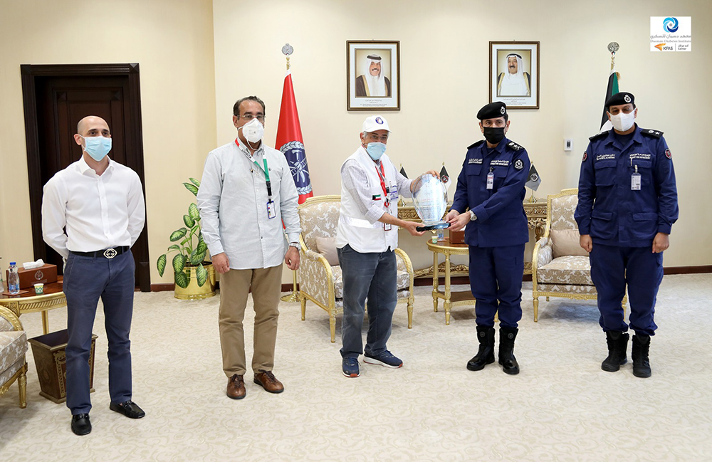 Dasman Diabetes Institute Honors the Kuwait Fire Service Directorate