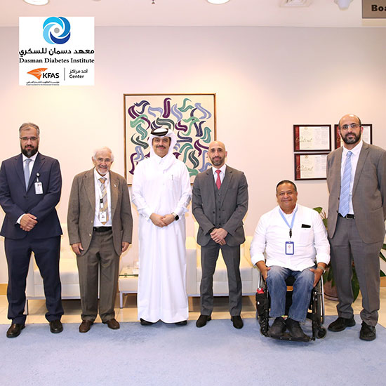 Sheikh Dr. Mohammed Bin Hamad Al-Thani Visits DDI